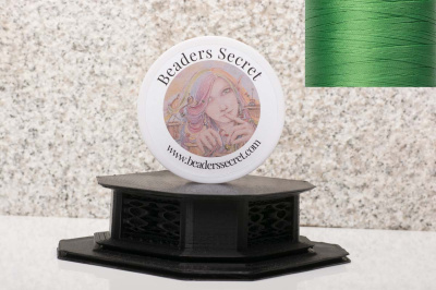 Kelly Green - Beaders Secret thread - on Spool